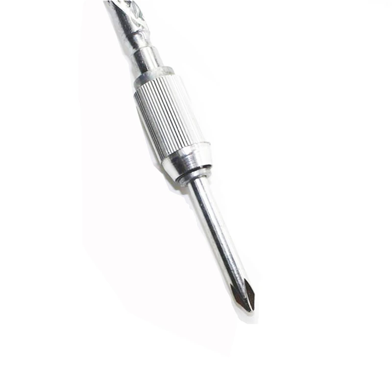 01           Spiral Screw Driver Hand Pressing Ratchet Screwdriver with Slotted and Screwdriver Bits