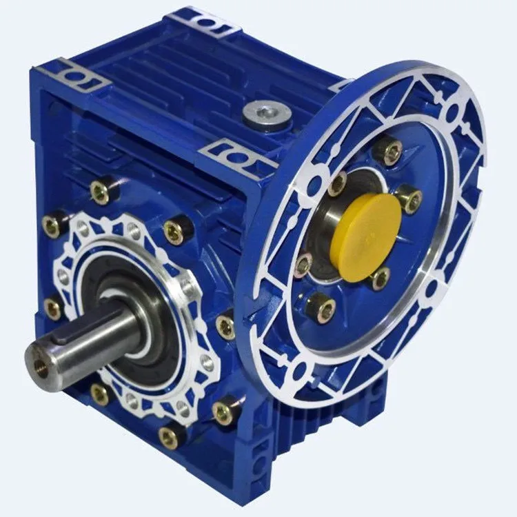 NMRV gear reducer single-stage turbine worm 380V vertical reduction motor reducer