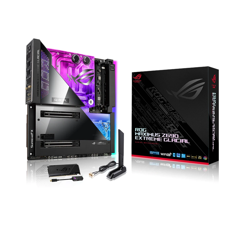 Материнская плата ROG MAXIMUS Z690 для экстремальных ледников, поддерживает память D5 CPU12900K Intl Z690 LGA 1700, материнская плата для компьютера