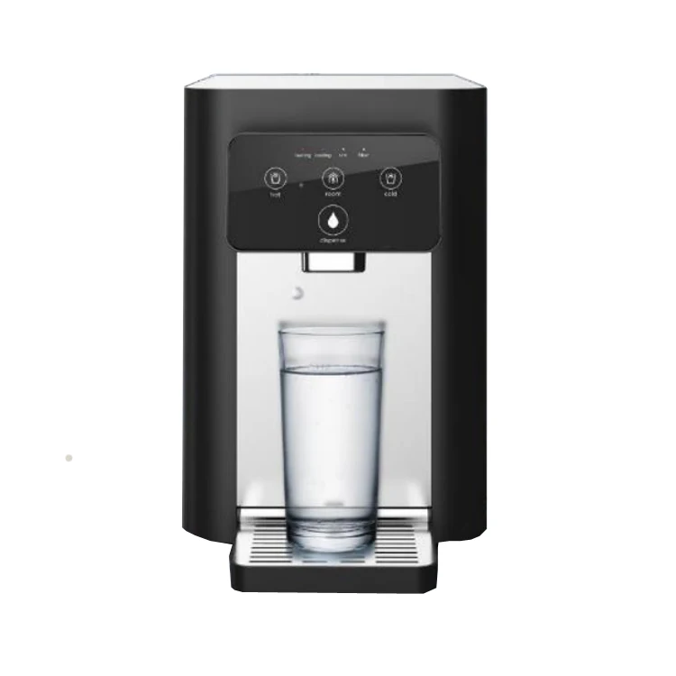 2022 new desgin puretal hot and cold water countertop UF system with UV water purifier machine