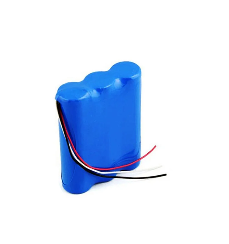 11.1v 3S 18650 2600mAh ternary lithium battery plus protective plate rechargeable battery pack