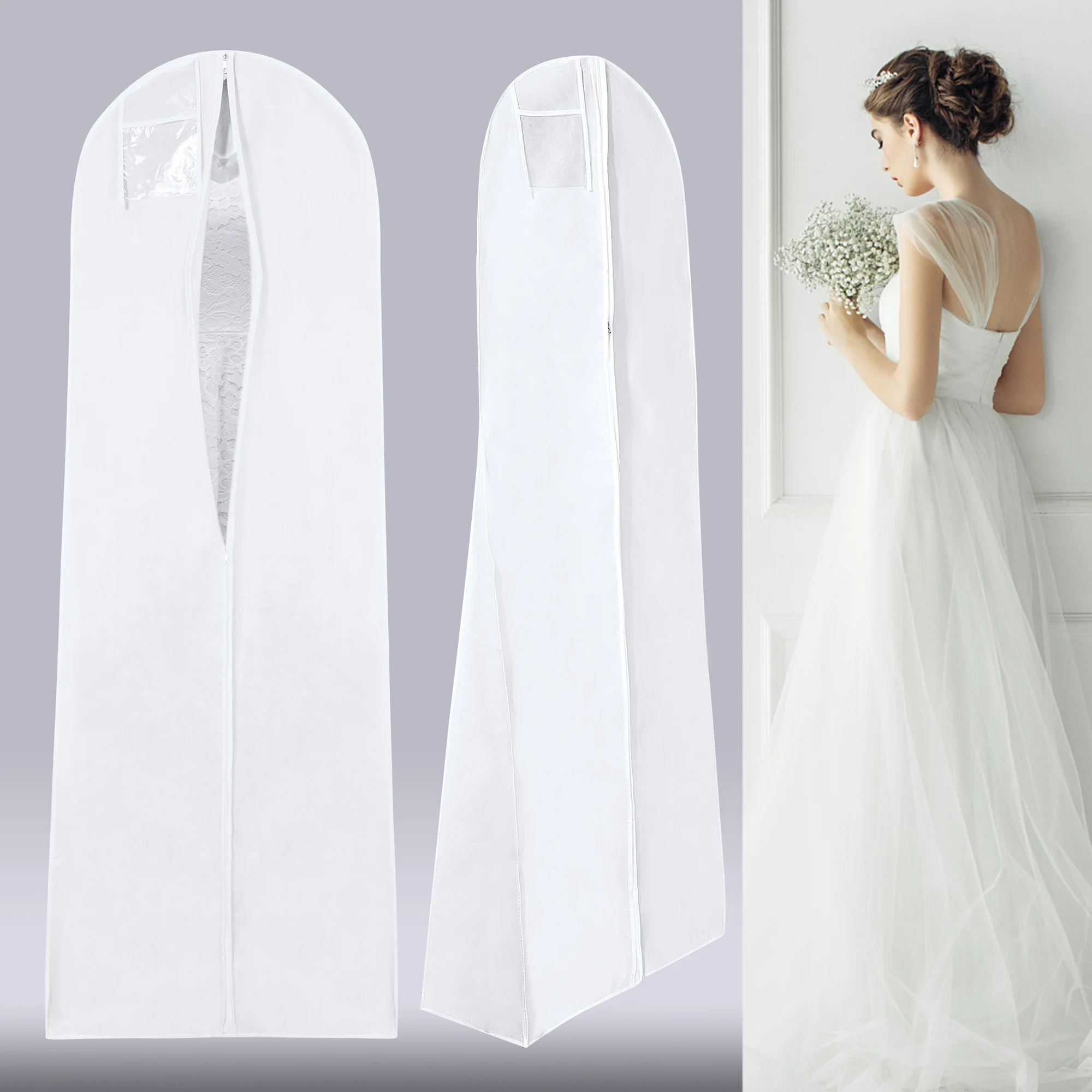 Personalized professional non woven wedding dress Storage bag