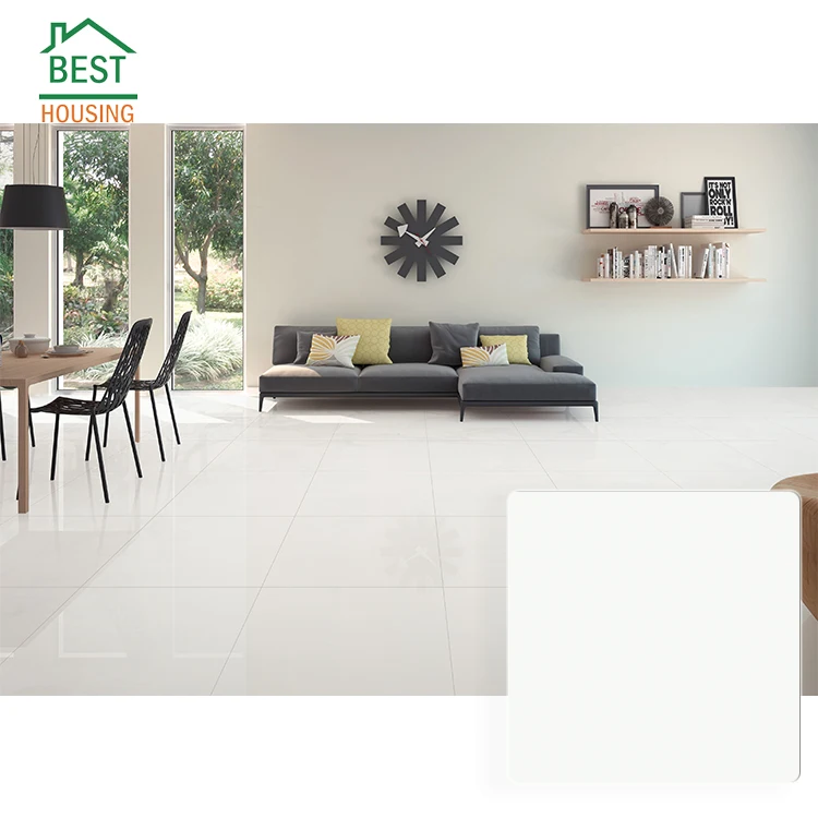 
Cheap 6*6 ceramic tile polishing living room white polished porcelain floor tiles 