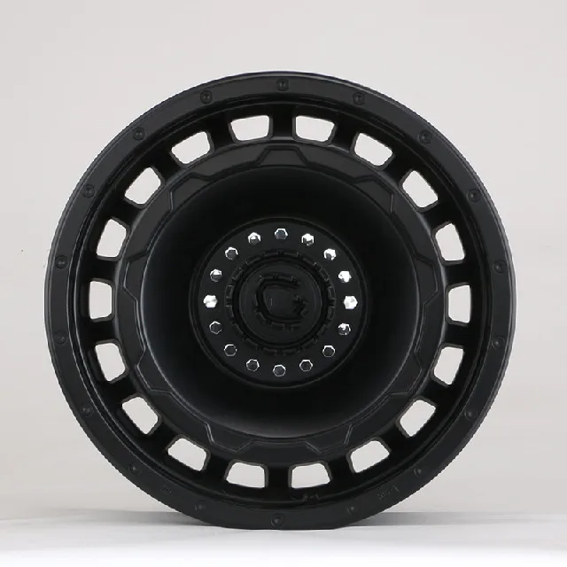 17 * 8.5 retro off-road modified upgraded wheel SUV 4x4 Black 6 * 139.7
