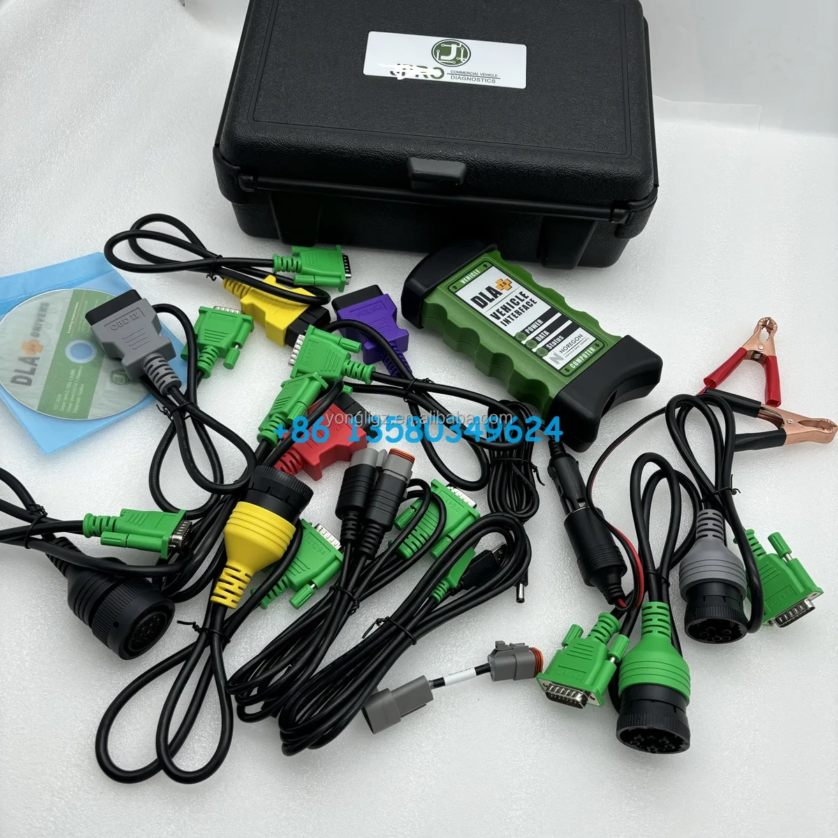 for Noregon JPRO Diesel Heavy Duty Truck Scanner Noregon DLA + 2.0 Adapter with JPRO Commercial Diagnostics