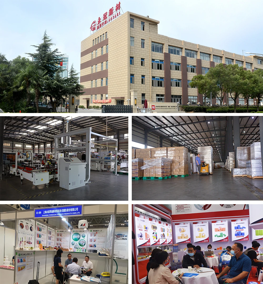 YG TAPE Manufacturer high voltage winding wire harness black pvc electric insulation jumbo roll tape