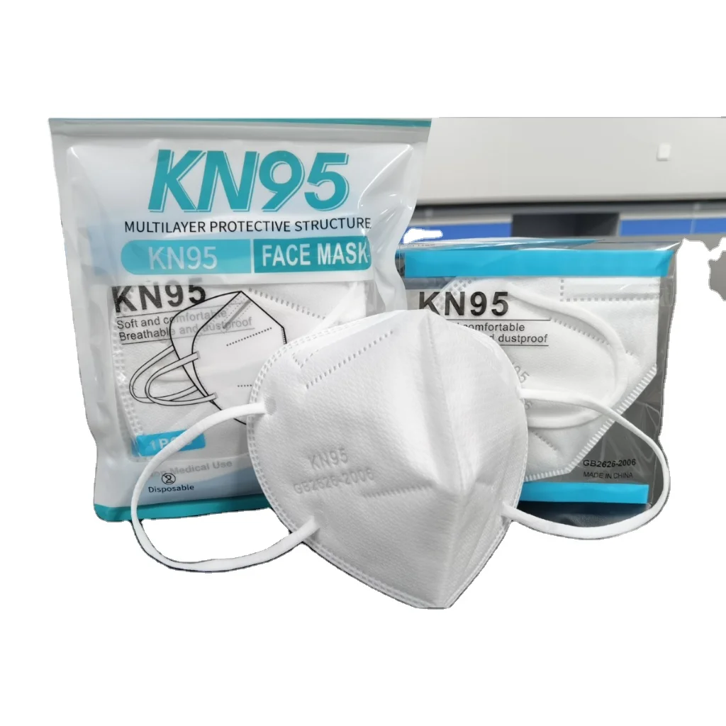 
Ear-loop individual package Disposable KN95 Mask/Adult KN95 face mask 