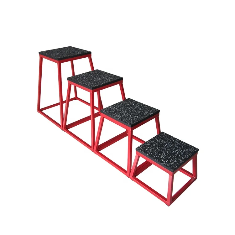 High Quality Cheap Speed Training Power Steel Plyo Exercise Plyometric Jump Box