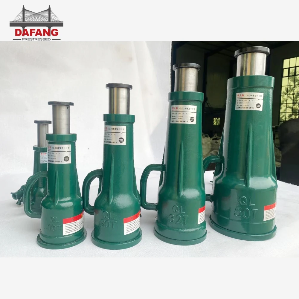 stainless steel vertcal screw lift jack 10t durable screw car jack hydraulic 32 ton 50 ton mechanical screw jack