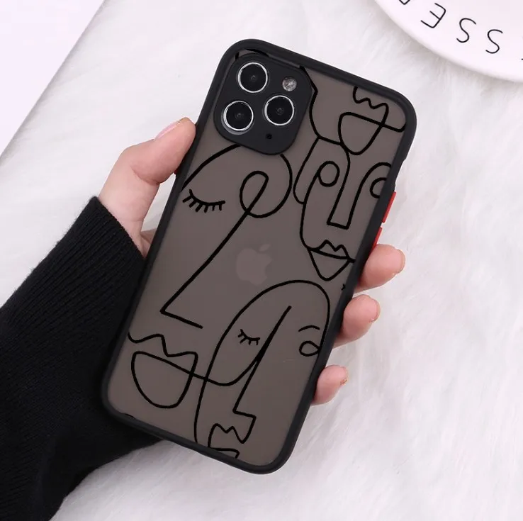 Искусство картина чехол для телефона iphone 11 Pro Max 7 8 plus X XR XS 6 s 12 мини задняя крышка SE 2020 мягкий Funda