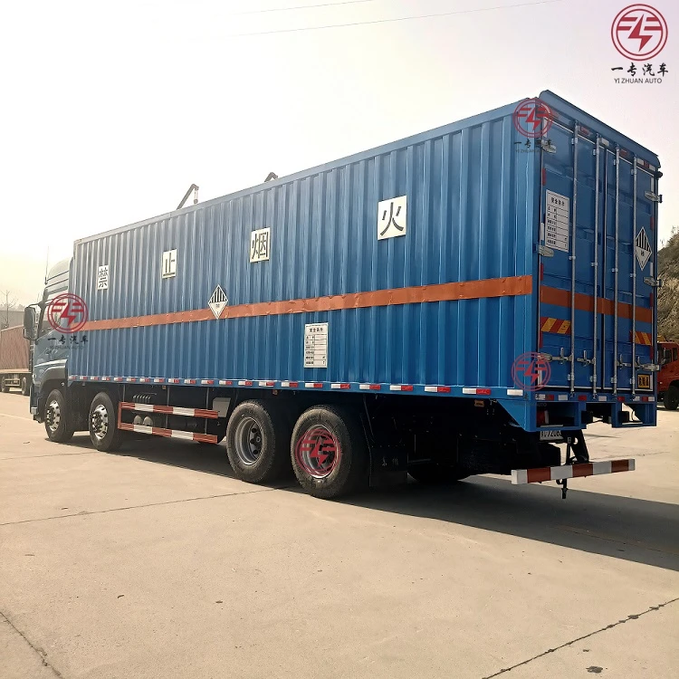  Dongfeng грузовик крыло 4 осей коробка фургон открытие полуприцеп на