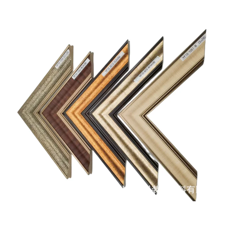 Художественный декор в американском стиле настенная подвеска барокко золотистая Большая Резная рамка для фотографий