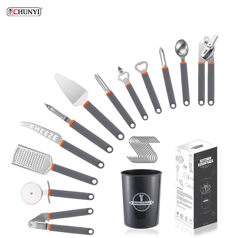 Buy Kitchen Gadgets 12 Piece kitchen tools gadgets set with plastic holder