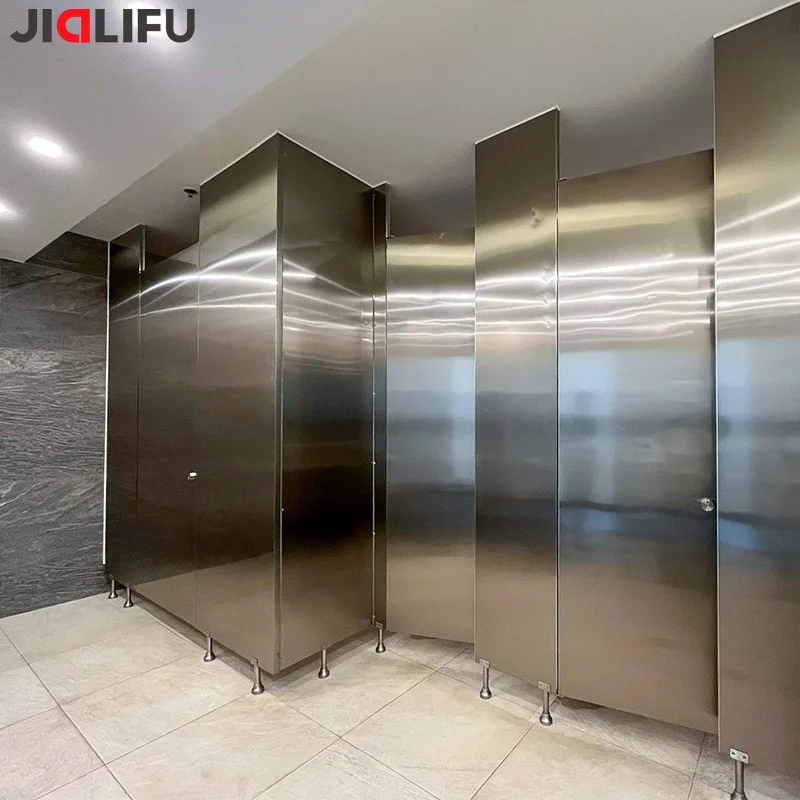Jialifu Office Building Commercial Waterproof Stainless Steel Toilet Cubicle