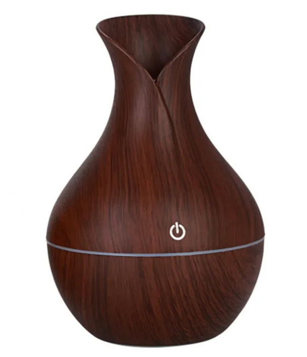 Portable cheap price 130ml USB wood aroma diffuser ultrasonic cool mist usb air humidifier