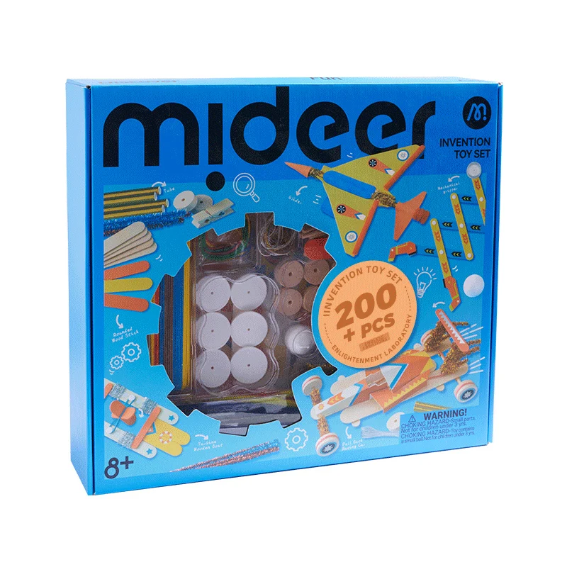 Mideer MD3380 набор изобретательных игрушек-лаборатория просветления все в одном Детский развивающий изобретателей DIY Kit