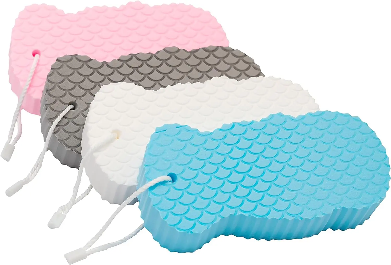 Factory Wholesale Ultra Soft Baby Body Scrubber Exfoliating Bath Remover Spa Body Sponge