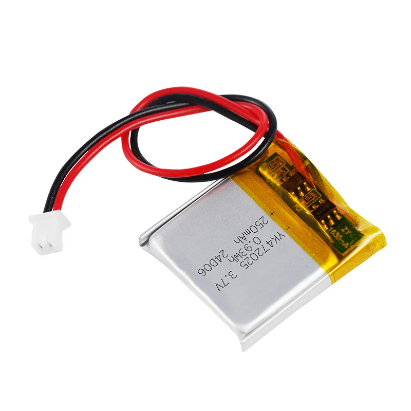 Небольшой 472025 250 мАч Lipo перезаряжаемая Gps длинная батарея 3 7 В полимерная литиевая