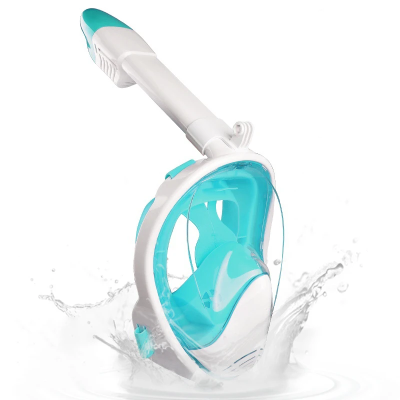 Underwater Scuba Anti Fog Full Face Diving Mask Snorkeling Respiratory Masks Safe Waterproof Swimming Equipment for Adult Youth