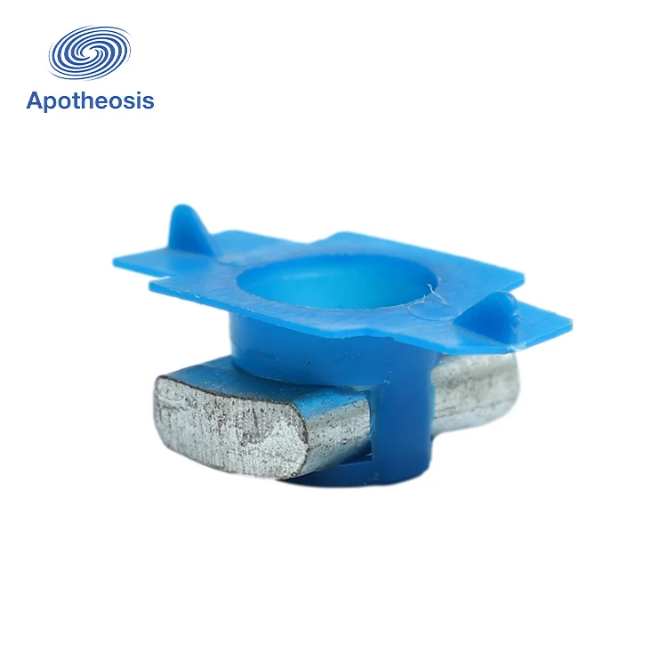 Bulk Plastic wing nut photovoltaic bracket solar square nut spring power generation nut