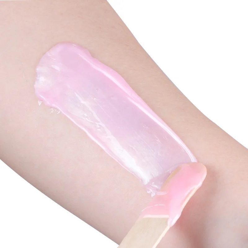 Pink Rose Scented Hard Wax Beans 1KG Rosin-Free Shiny Depilatory Wax Hair Removal Wax Beads 2.2lb