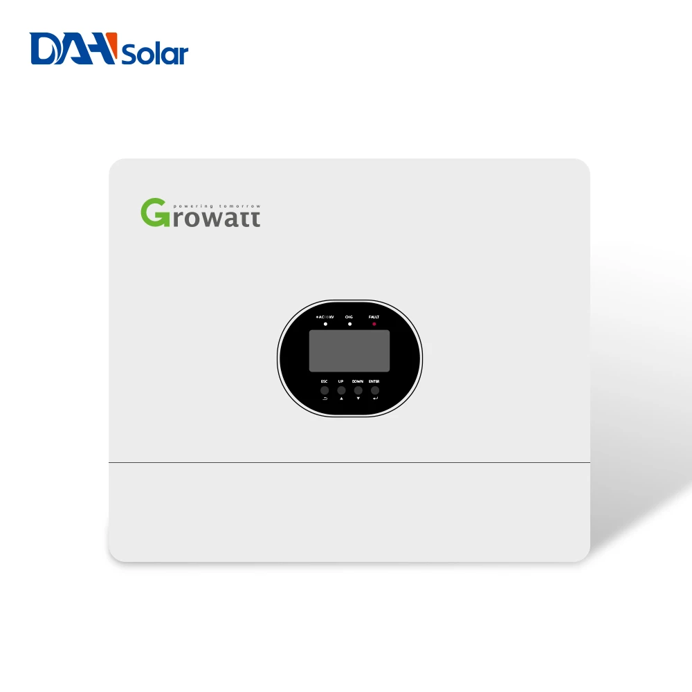 Growatt 6 kw 10 kw solar inverter solar home system on off grid hybrid inverter