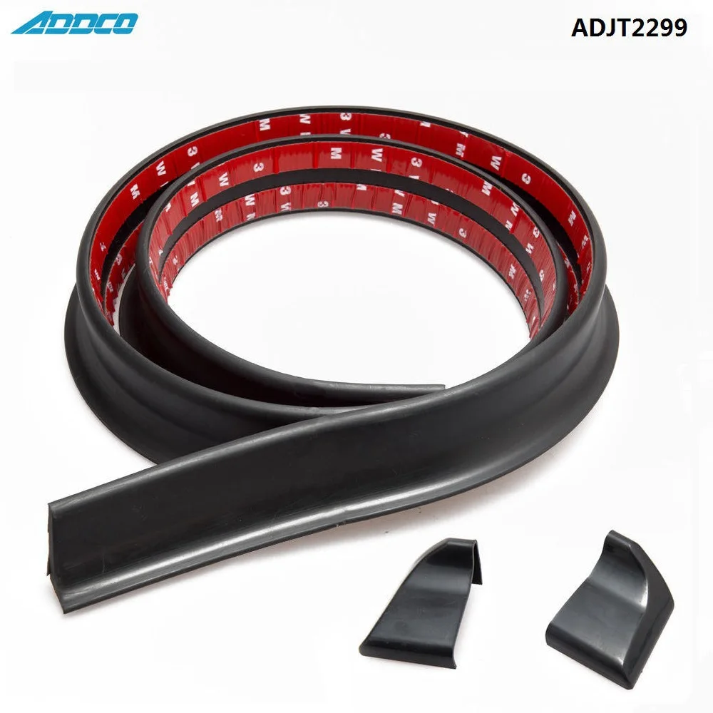 Carbon Fiber Car Body Trunk Rear Roof Lip Spoiler Black Wing Trim Mould Sticker 1.5m ADJT1188TW ADJT2299