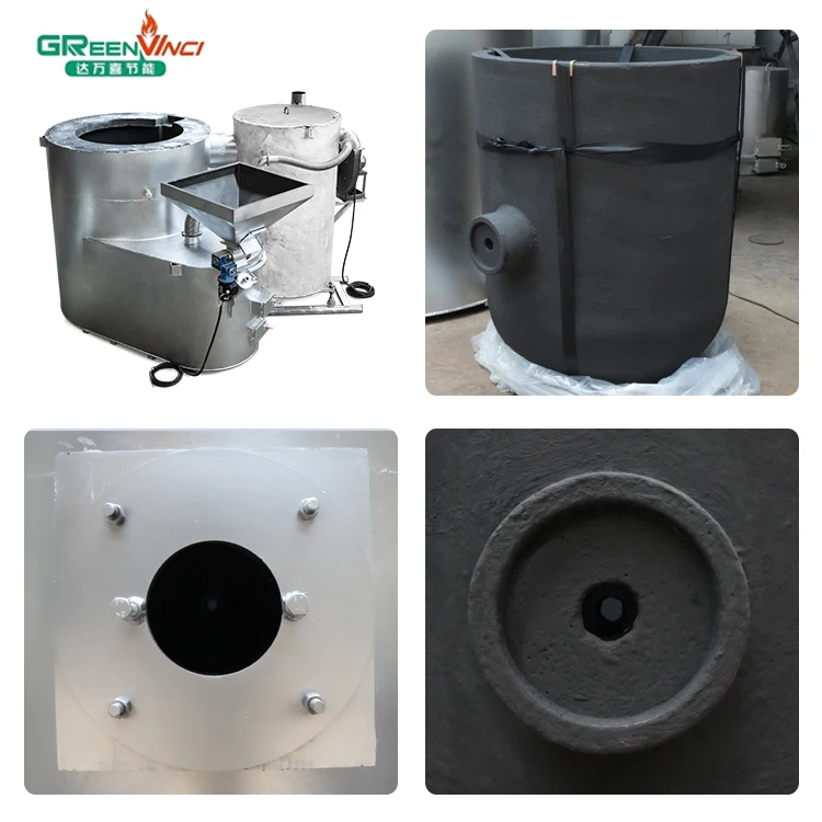 factory price Biomass metal melting furnace widely used in India