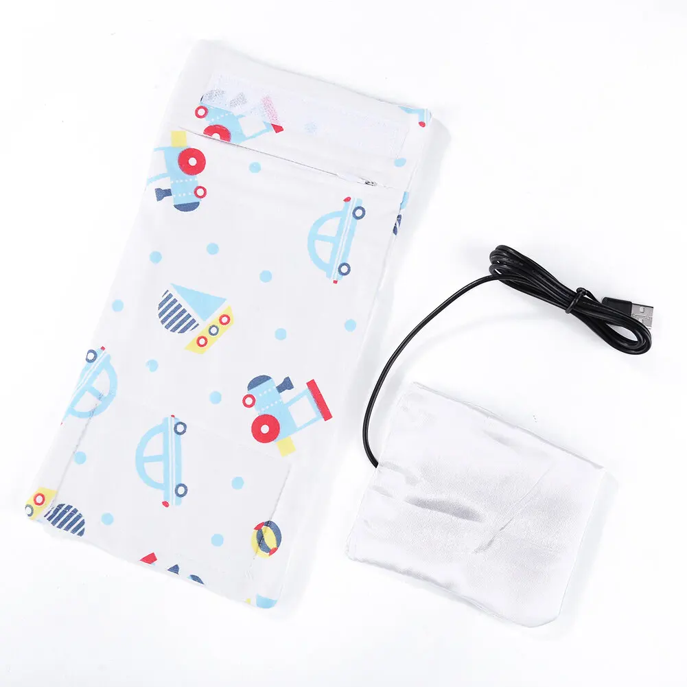 Cross Border Hot Selling Portable Outdoor Constant Temperature Milk Bottle USB Bottle Insulation Cover