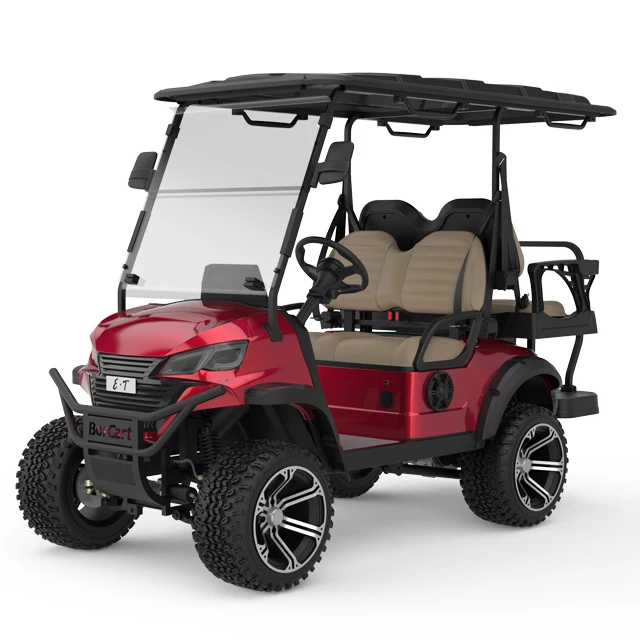 Borcart Custom Battery Powered 4 Seater Golf Cart Golf Carts For Sale with Lithium Utility Vehicles