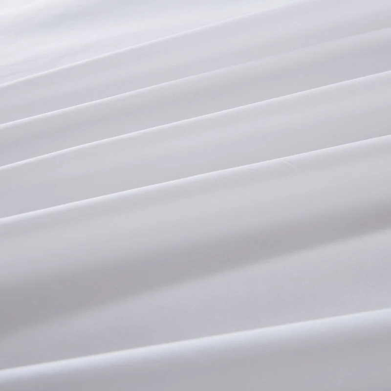 40s 60s 200 280 TC Thread Count Percale Fabric 100% Cotton Jiangsu White Woven Plain Sateen Fabric MERCERIZED Swiss Voile Plain