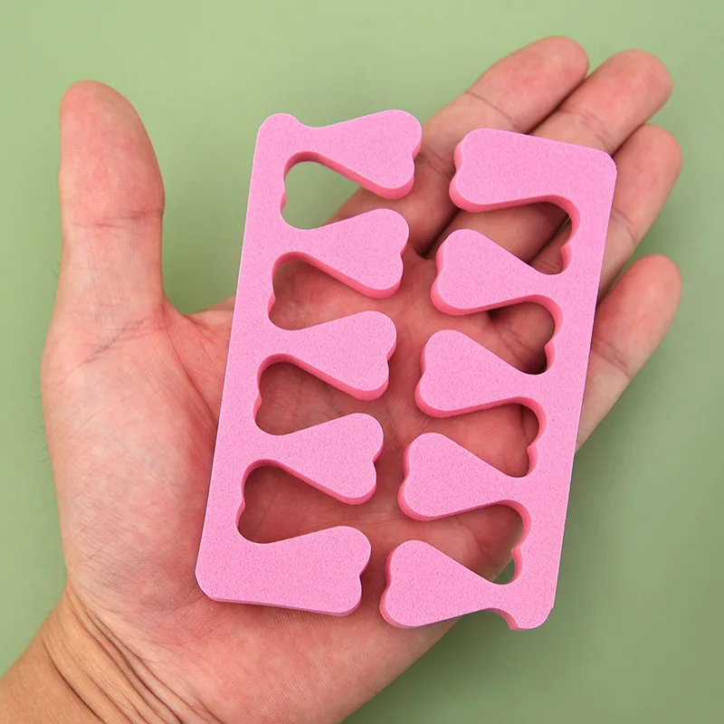 Soft Foam Sponge Toe Separators Popular Finger Separator Dividers Nail Art Manicure Pedicure Nail Gel Tools