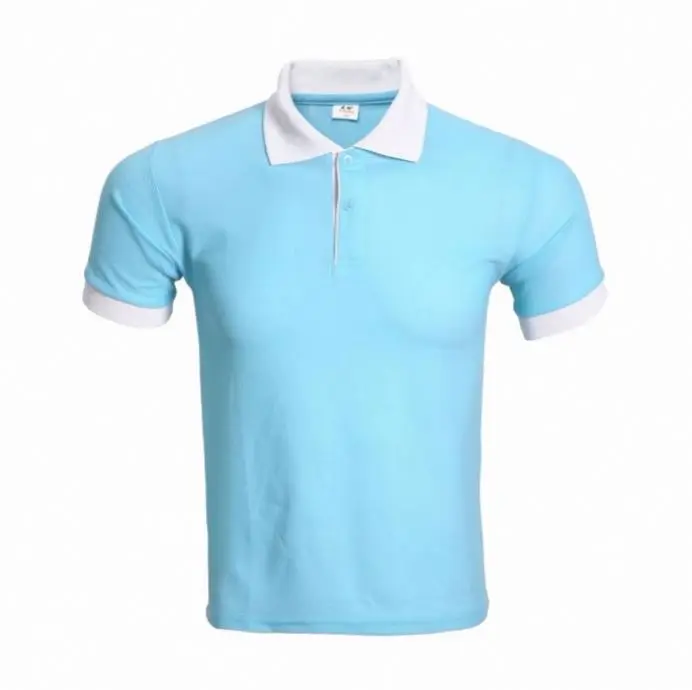 
Custom Logo Printed Promotional golf tennis Polo T Shirt Men 100% Cotton plain blank Ringer Tee 
