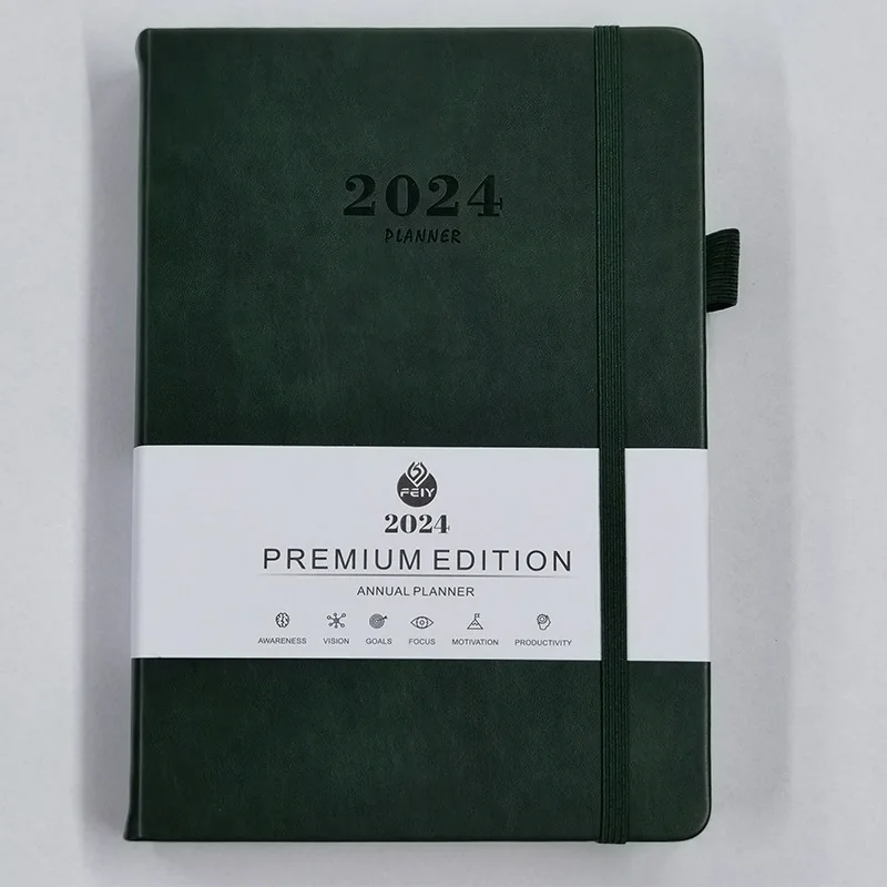 In stock 2025 a5 dairy custom logo agenda planner 2024