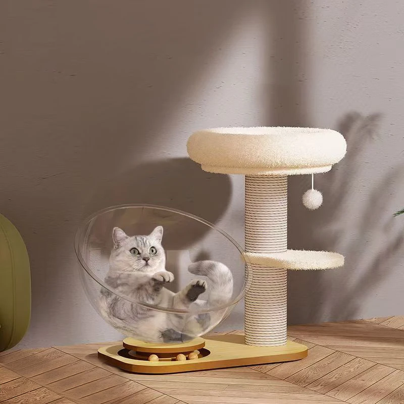 Customized furniture manufacturer, cat claw pole, indoor cat climbing frame, cat spacecraft, pet products