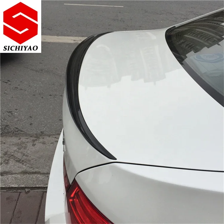 For BMW F10 F18 spoiler style M 2011-2017 5 series ABS Material Car Rear Wing unpaint no Primer Color