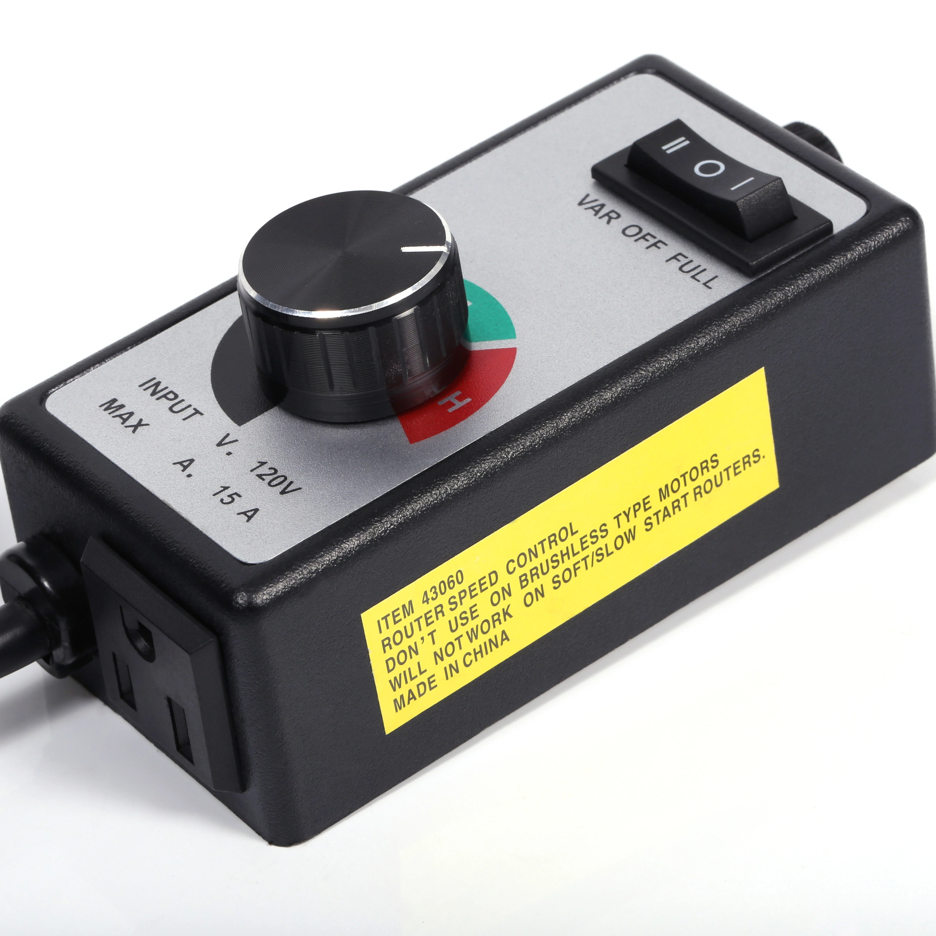 Exhaust Variable Fan Speed Controller for Inline Duct Fan Vent Blower