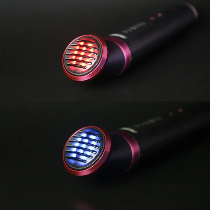 portable high rf multi frequency ems led light therapy skin care facial beauty device tripolar radio frequency for face