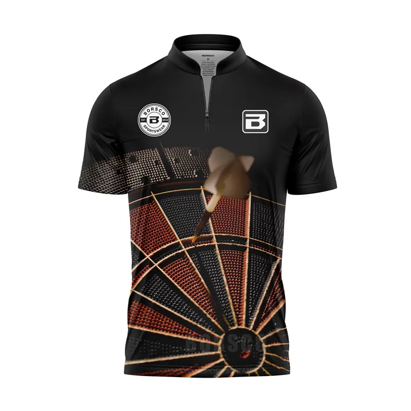 Mens Clothing Custom Sublimated Flight Faction Dart Jersey Man Polo T Shirt