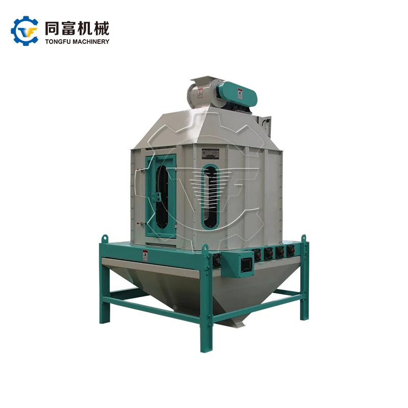 Energy Saving Biomass Counter-Flow Pellet Cooler