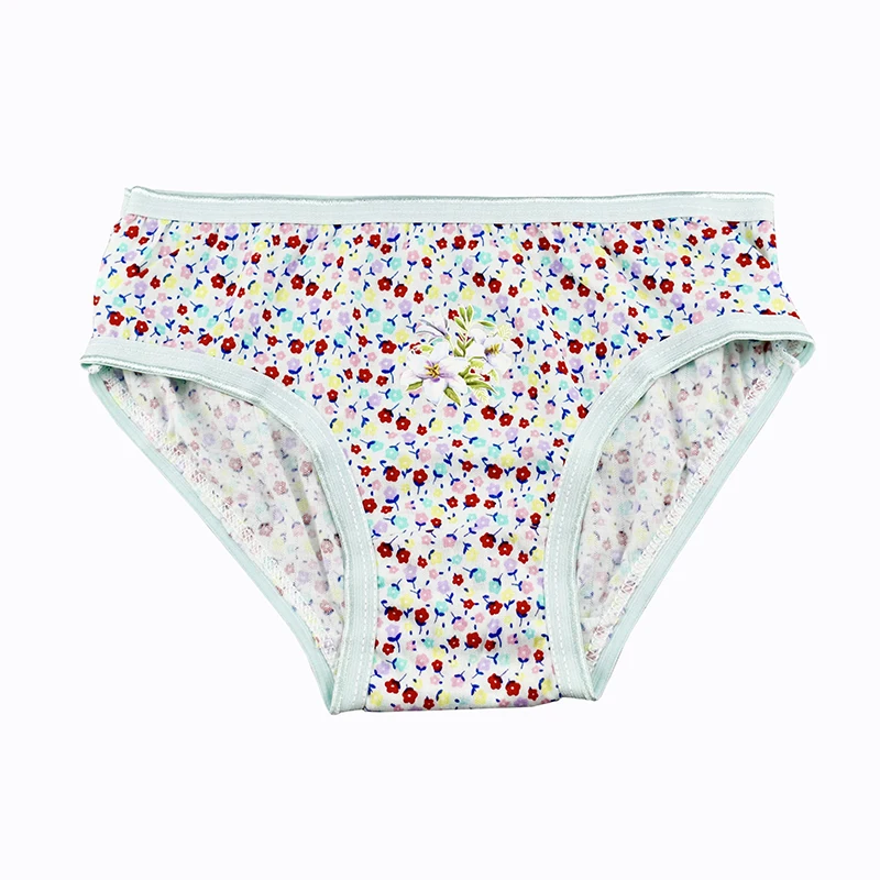 Factory Wholesale Girls 6 Pack Fine Panties Calcinha Infantil