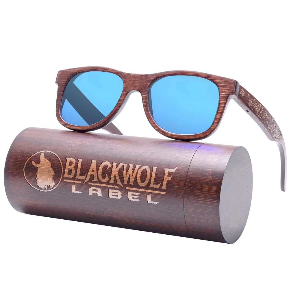 2020 Bulk buy from China new products 2020 bamboo sunglasses with your customizable logo