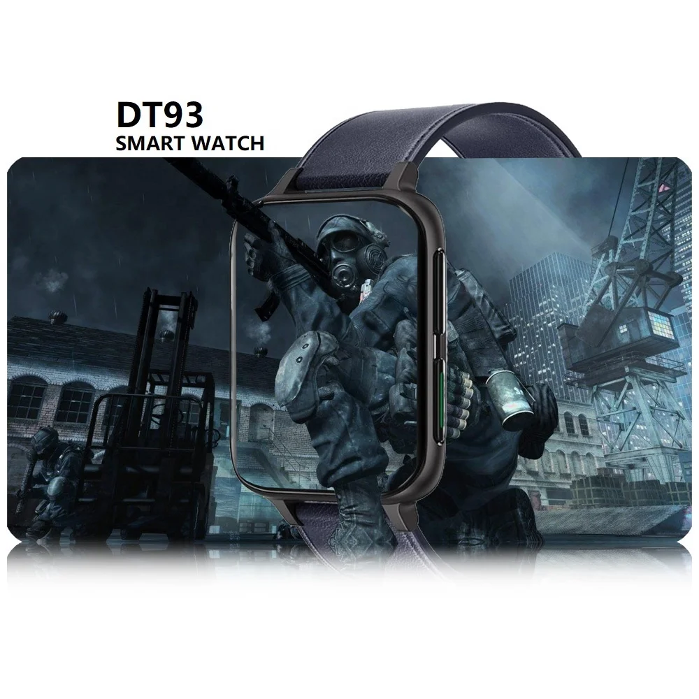 
1.78inch DT93 Smart Watch Men BT Call ECG 420*485 Watch Face Heart Rate Fitness Tracker PK W46 FK88 Smartwatch 