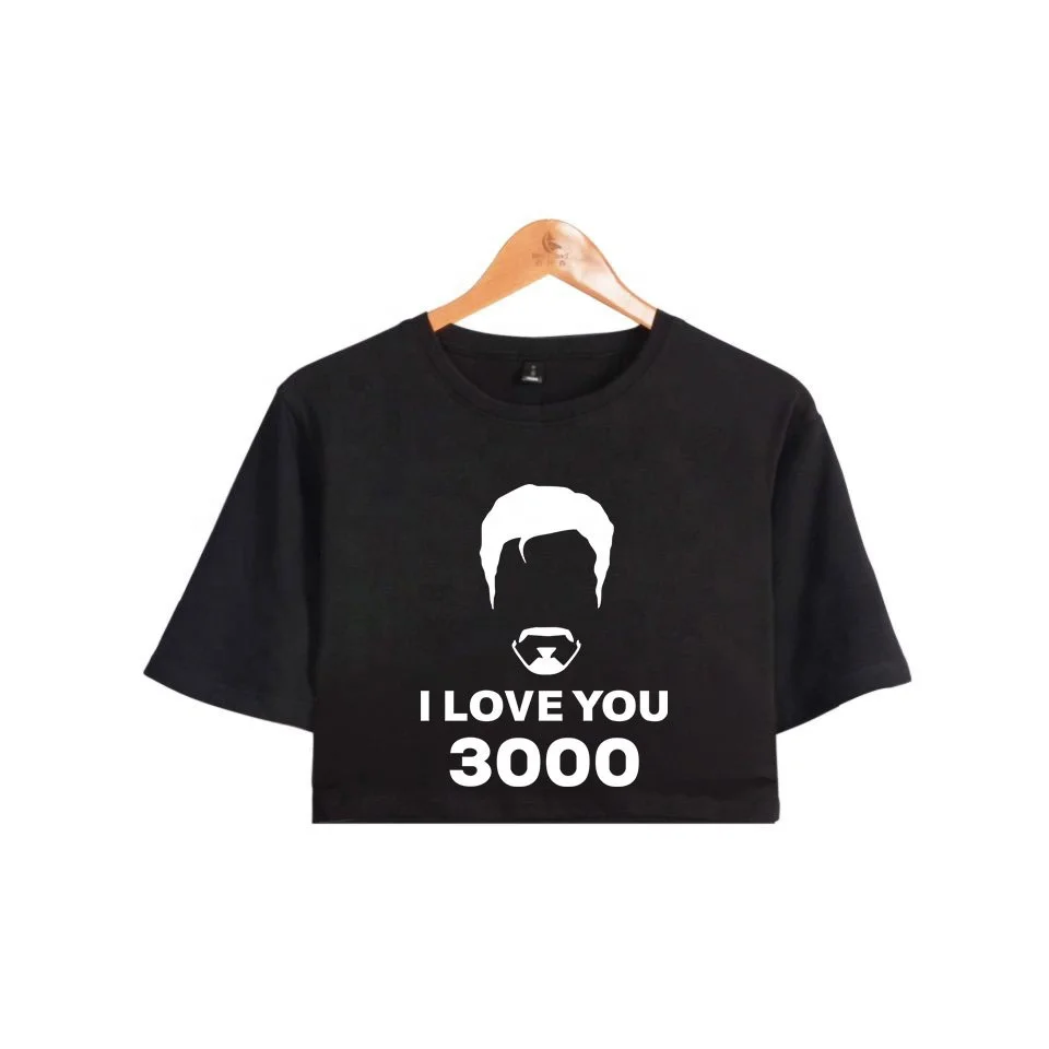  2018 новейший дизайн модная женская футболка с принтом I lover you