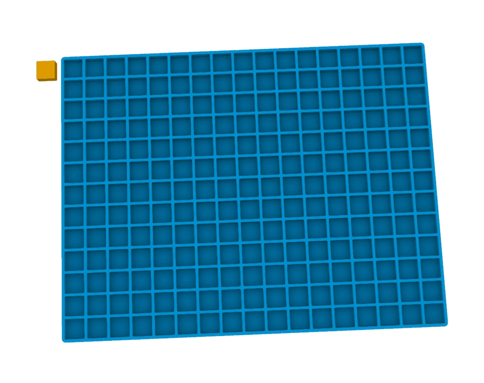 YONGLI Custom Silicone Mini Hard Coin Candy Molds Non-Stick Square Gummy Molds for Gummy Depositor