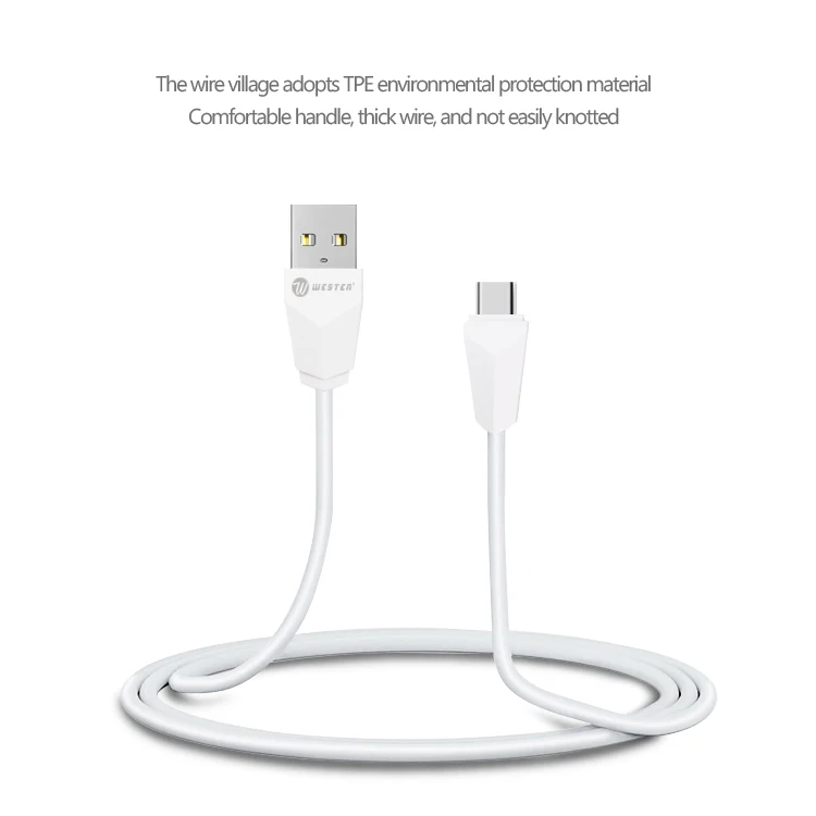 
mini small box packing PVC premium usb fast data charging cables display set for all Phone type-c micro phone charger 