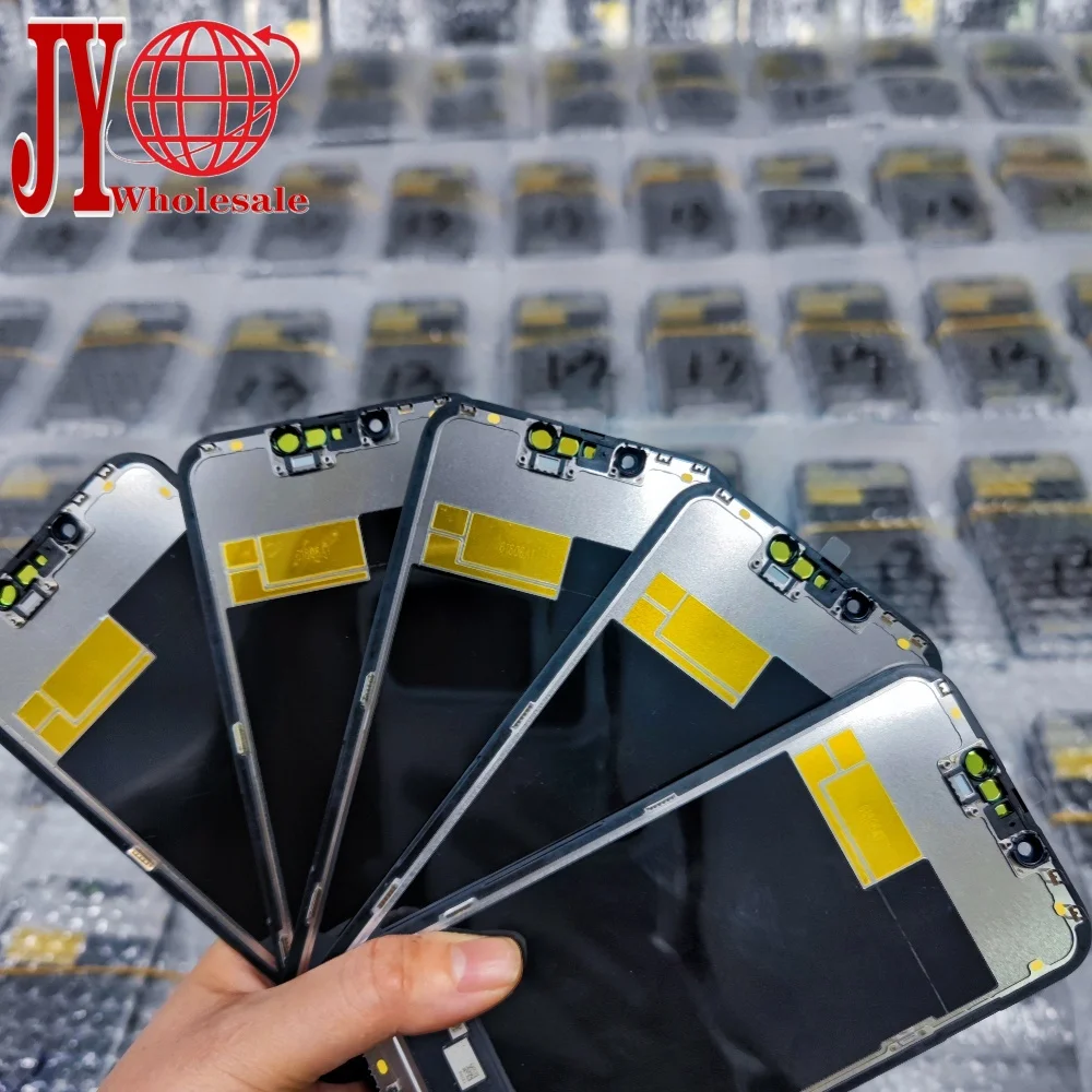 JY factory mobile lcd touch screen digitizer repair part For iPhone X XR XS XSMAX 11 12 13 13pro OLED display replacement