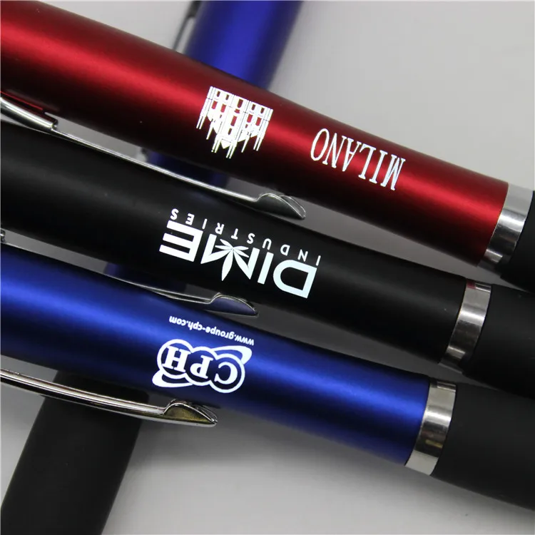 OEM Led Light Up Gift Soft Screen Pen Custom logo Stylus Promotion