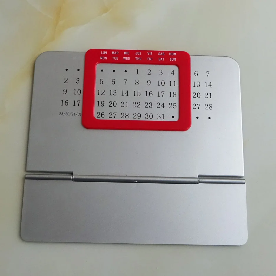 Plastic Table Perpetual Calendar