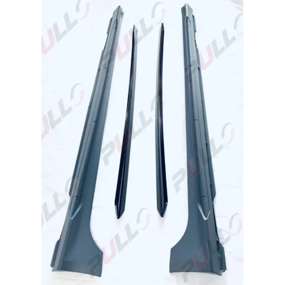 Suitable for Audi A6 C8 2019-2021 to RS6 model body kit front and rear bumper with grille side skirts rear diffuser tail pipes